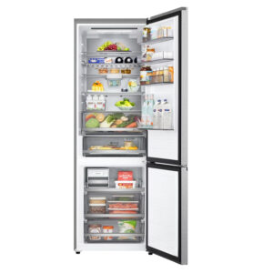 LG GBBW726CMB Bottom Freezer Freestanding Refrigerator 465 Litres Total No Frost ThinQ (Wi-Fi) 203x70cm C Silver