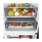 LG GBBW726CEV Bottom Freezer Freestanding Refrigerator 465 Litres Total No Frost ThinQ (Wi-Fi) 203x70cm C Dark Grey