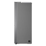 LG GSLV51PZXE Side by Side Freestanding Refrigerator 635 Litres Total No Frost with Water and Ice Dispenser 179x91cm E Silver
