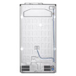 LG GSLV51PZXE Side by Side Freestanding Refrigerator 635 Litres Total No Frost with Water and Ice Dispenser 179x91cm E Silver