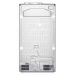 LG GSLV70PZTE Side by Side Freestanding Refrigerator 635 Litres Total No Frost with Water and Ice Dispenser 179x91cm E Silver