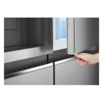 LG GSJV71PZTE Side by Side Door in Door Freestanding Refrigerator 678 Litres Total No Frost with Water and Ice Dispenser 179x91cm E Silver