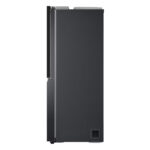 LG GSXV90MCDE Four-Door Wardrobe InstaView Door in Door Freestanding Refrigerator 635 Litres Total No Frost with Water and Ice Dispenser 179x91cm E Dark Grey
