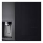 LG GSXV90MCDE Four-Door Wardrobe InstaView Door in Door Freestanding Refrigerator 635 Litres Total No Frost with Water and Ice Dispenser 179x91cm E Dark Grey