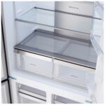 LG GMM42PYBEH Four-Door Wardrobe Freestanding Refrigerator 600 Litres Total No Frost 190x91cm E Silver