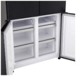 LG GMM42ABBEH Four-Door Wardrobe Freestanding Refrigerator 600 Litres Total No Frost 190x91cm E Black