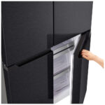 LG GMM42ABBEH Four-Door Wardrobe Freestanding Refrigerator 600 Litres Total No Frost 190x91cm E Black