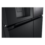 LG GMG860EPBE Four-Door Wardrobe Freestanding Refrigerator 508 Litres Total No Frost ThinQ (Wi-Fi) Instaview™ 178x83cm E Dark Grey