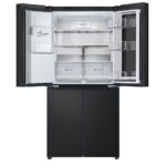 LG GMG860EPBE Four-Door Wardrobe Freestanding Refrigerator 508 Litres Total No Frost ThinQ (Wi-Fi) Instaview™ 178x83cm E Dark Grey