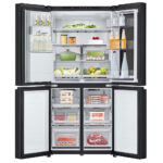 LG GMG860EPBE Four-Door Wardrobe Freestanding Refrigerator 508 Litres Total No Frost ThinQ (Wi-Fi) Instaview™ 178x83cm E Dark Grey