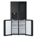LG GMG860EPBE Four-Door Wardrobe Freestanding Refrigerator 508 Litres Total No Frost ThinQ (Wi-Fi) Instaview™ 178x83cm E Dark Grey