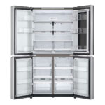 LG GMV960MBDE Four-Door Wardrobe Freestanding Refrigerator 666 Litres Total No Frost ThinQ (Wi-Fi) Instaview™ 179x91cm E Silver