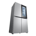 LG GMV960MBDE Four-Door Wardrobe Freestanding Refrigerator 666 Litres Total No Frost ThinQ (Wi-Fi) Instaview™ 179x91cm E Silver