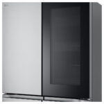 LG GMV960MBDE Four-Door Wardrobe Freestanding Refrigerator 666 Litres Total No Frost ThinQ (Wi-Fi) Instaview™ 179x91cm E Silver