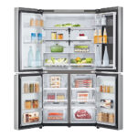 LG GMV960MBDE Four-Door Wardrobe Freestanding Refrigerator 666 Litres Total No Frost ThinQ (Wi-Fi) Instaview™ 179x91cm E Silver