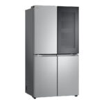LG GMV960MBDE Four-Door Wardrobe Freestanding Refrigerator 666 Litres Total No Frost ThinQ (Wi-Fi) Instaview™ 179x91cm E Silver