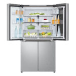 LG GMV960MBDE Four-Door Wardrobe Freestanding Refrigerator 666 Litres Total No Frost ThinQ (Wi-Fi) Instaview™ 179x91cm E Silver
