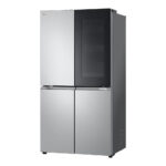 LG GMV960MBDE Four-Door Wardrobe Freestanding Refrigerator 666 Litres Total No Frost ThinQ (Wi-Fi) Instaview™ 179x91cm E Silver