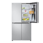 LG GMV960MBDE Four-Door Wardrobe Freestanding Refrigerator 666 Litres Total No Frost ThinQ (Wi-Fi) Instaview™ 179x91cm E Silver