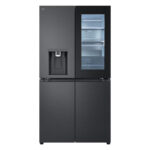 LG GMG960EVEE Four-Door Wardrobe Freestanding Refrigerator 666 Litres Total No Frost ThinQ (Wi-Fi) Instaview™ 179x91cm E Dark Grey