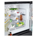 LG GMG960EVEE Four-Door Wardrobe Freestanding Refrigerator 666 Litres Total No Frost ThinQ (Wi-Fi) Instaview™ 179x91cm E Dark Grey