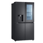 LG GMG960EVEE Four-Door Wardrobe Freestanding Refrigerator 666 Litres Total No Frost ThinQ (Wi-Fi) Instaview™ 179x91cm E Dark Grey