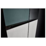 LG GMV960NNME MoodUP™ Four-Door Wardrobe Freestanding Refrigerator 617 Litres Total No Frost ThinQ (Wi-Fi) Instaview™ 186x91cm E Satin White