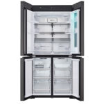 LG GMV960NNME MoodUP™ Four-Door Wardrobe Freestanding Refrigerator 617 Litres Total No Frost ThinQ (Wi-Fi) Instaview™ 186x91cm E Satin White