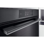 LG WSED7665B Single Oven with Pyrolytic Cleaning System, InstaView™, Air Fry, Steam Assist, ThinQ (Wi-Fi) 76 Litres 60cm A++ Black