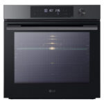 LG WS7D7631WB Single Oven with Pyrolytic Cleaning System, InstaView™, Air Fry, ThinQ (Wi-Fi) 76 Litres 60cm A+ Dark Grey