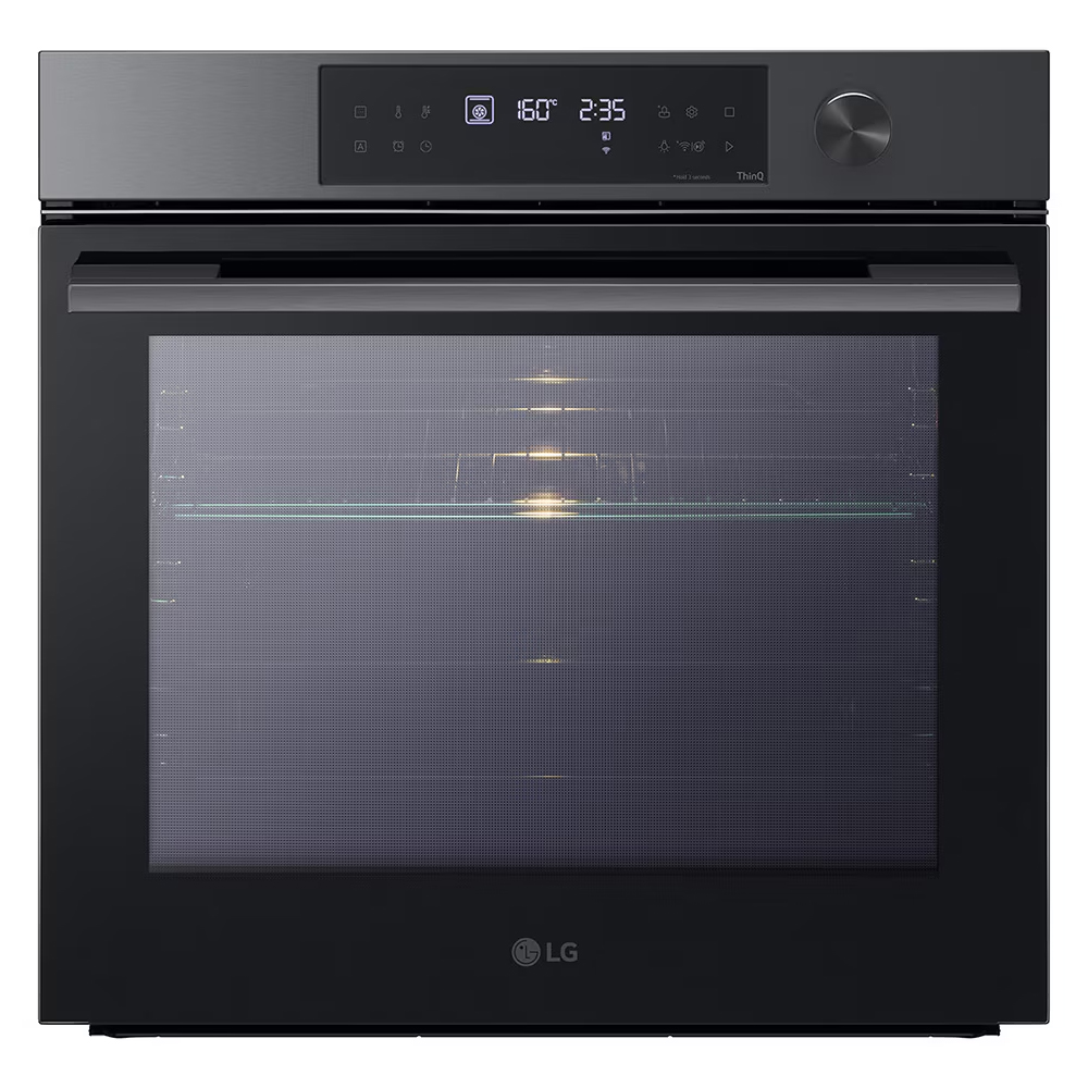 SKU1004303 LG WS7D7631WB Single Oven with Pyrolytic Cleaning System, InstaView™, Air Fry, ThinQ (Wi-Fi) 76 Litres 60cm A+ Dark Grey