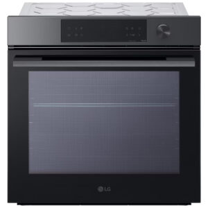 LG WS7D7631WB Single Oven with Pyrolytic Cleaning System, InstaView™, Air Fry, ThinQ (Wi-Fi) 76 Litres 60cm A+ Dark Grey