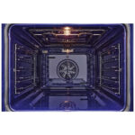 LG WS7D7631WB Single Oven with Pyrolytic Cleaning System, InstaView™, Air Fry, ThinQ (Wi-Fi) 76 Litres 60cm A+ Dark Grey