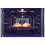 LG WS7D7631WB Single Oven with Pyrolytic Cleaning System, InstaView™, Air Fry, ThinQ (Wi-Fi) 76 Litres 60cm A+ Dark Grey