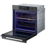 LG WS7D7631WB Single Oven with Pyrolytic Cleaning System, InstaView™, Air Fry, ThinQ (Wi-Fi) 76 Litres 60cm A+ Dark Grey