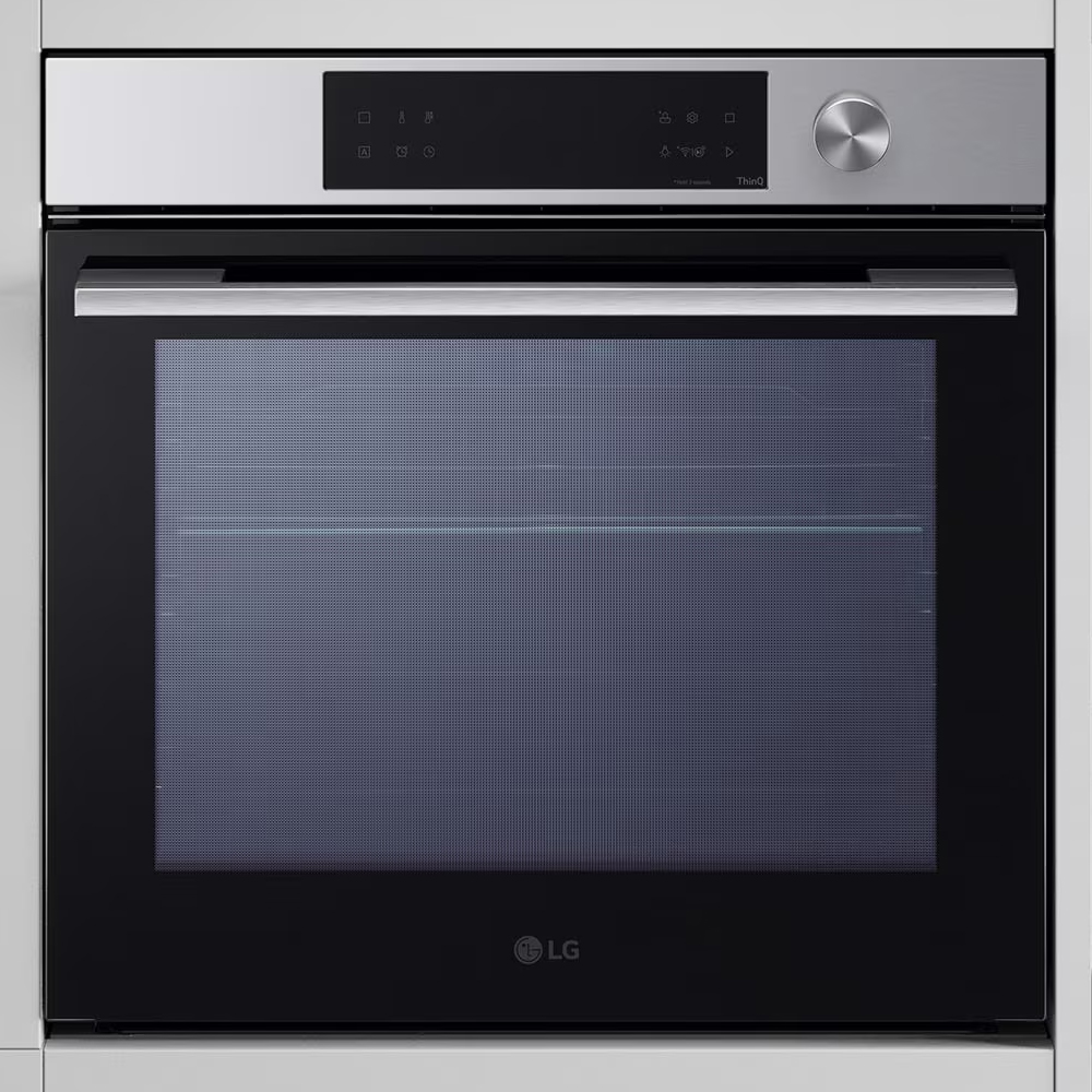 SKU1004304 LG WSED7612S Single Oven with Pyrolytic Cleaning System, InstaView™, Air Fry, ThinQ (Wi-Fi) 76 Litres 60cm A+ Inox