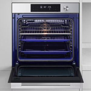 LG WSED7612S Single Oven with Pyrolytic Cleaning System, InstaView™, Air Fry, ThinQ (Wi-Fi) 76 Litres 60cm A+ Inox
