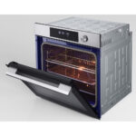 LG WSED7612S Single Oven with Pyrolytic Cleaning System, InstaView™, Air Fry, ThinQ (Wi-Fi) 76 Litres 60cm A+ Inox