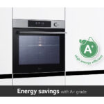 LG WSED7612S Single Oven with Pyrolytic Cleaning System, InstaView™, Air Fry, ThinQ (Wi-Fi) 76 Litres 60cm A+ Inox