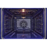 LG WSED7612S Single Oven with Pyrolytic Cleaning System, InstaView™, Air Fry, ThinQ (Wi-Fi) 76 Litres 60cm A+ Inox