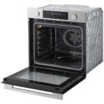 LG WS5D7230S Single Oven with Pyrolytic Cleaning System 72 Litres 60cm A Inox