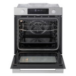 LG WS5D7230S Single Oven with Pyrolytic Cleaning System 72 Litres 60cm A Inox
