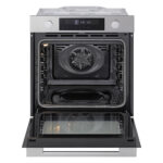 LG WS5D7230S Single Oven with Pyrolytic Cleaning System 72 Litres 60cm A Inox