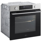 LG WS5D7230S Single Oven with Pyrolytic Cleaning System 72 Litres 60cm A Inox