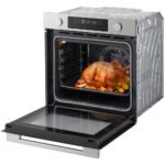 LG WS5D7230S Single Oven with Pyrolytic Cleaning System 72 Litres 60cm A Inox