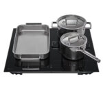 LG CBIZ2437B Induction Hobs 60cm ThinQ (Wi-Fi) with 4 heating zones Black