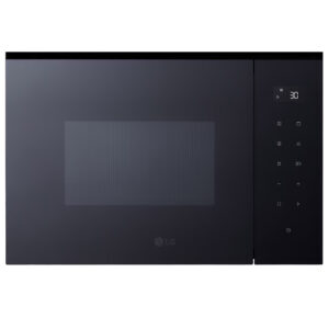 LG MGBZ2593F Built-In Microwave Oven with Grill, 8 Auto cook menus, Touch Control 25 Litres 1450W Black