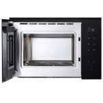 LG MGBZ2593F Built-In Microwave Oven with Grill, 8 Auto cook menus, Touch Control 25 Litres 1450W Black