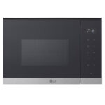 LG MG7Z2593D Built-In Microwave Oven with Grill, 8 Auto cook menus, Touch Control 25 Litres 1450W Black