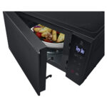 LG MH6032GAS NeoChef™ Slim Freestanding Microwave Oven with Grill, Touch Control, EasyClean™ 20 Litres 1150W Black